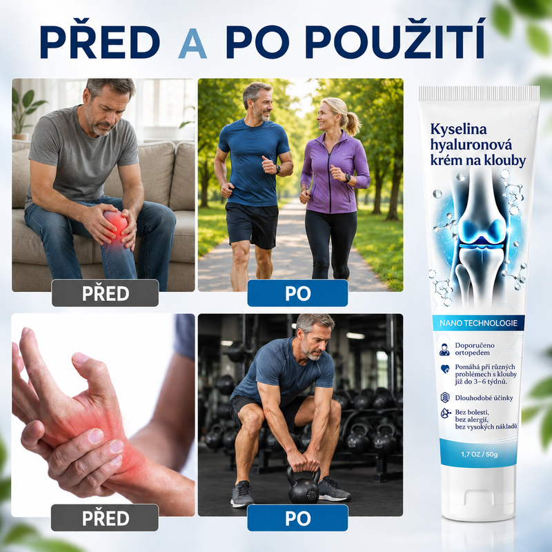 Jak používat krém na klouby