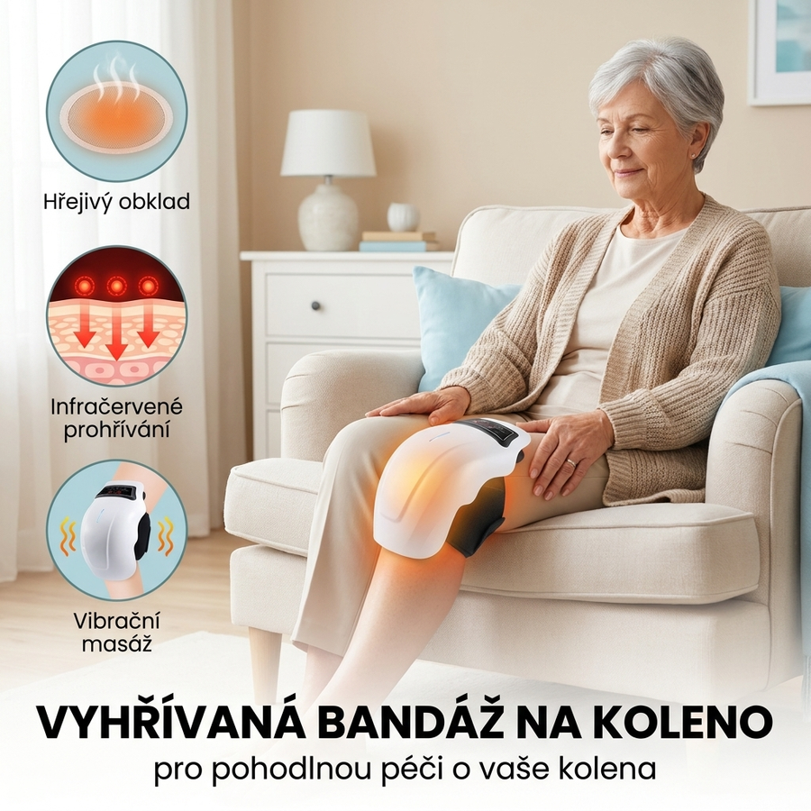 KneeRelax Pro™ | Ulevuje od bolesti kolen a kloubů až o 87 % už do 24 hodin